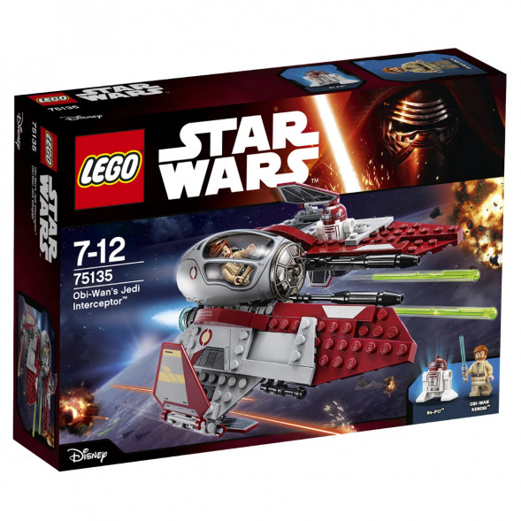 Конструктор LEGO Star Wars 75135 Перехватчик джедаев Оби-Вана Кеноби в Сочи