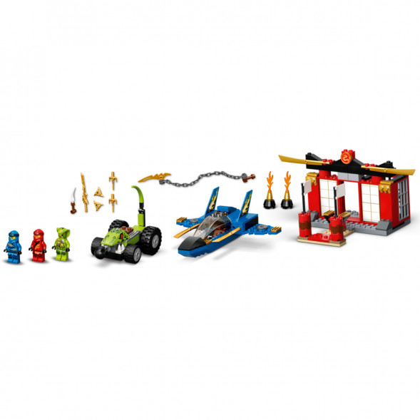 Конструктор LEGO Ninjago 71703 Бой на штормовом истребителе в Сочи